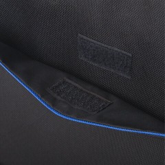 Сумка портфель BRAUBERG PRACTICAL с отделением для ноутбука 15,6", Blue line, черная, 29х40х7 см, 272603 - фото 11