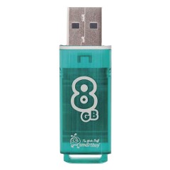 Флеш-память Smartbuy Glossy, 8Gb, USB 2.0, зел, SB8GBGS-G Флеш-память Smartbuy Glossy, 8Gb, USB 2.0, зел, SB8GBGS-G - фото 2