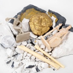 Набор для раскопок "Древняя Греция" 16х23 см, инструменты, BRAUBERG KIDS, 665941 - фото 8