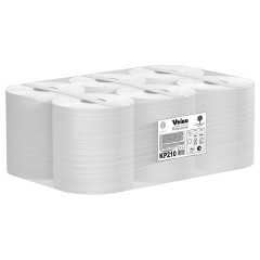Полотенца бумажные с центральной вытяжкой 200 м, VEIRO (Система M2) COMFORT, 1-слойные, белые, КОМПЛЕКТ 6 рулонов, KP210, КР210 Полотенца бумажные с центральной вытяжкой 200 м, VEIRO (Система M2) COMFORT, 1-слойные, белые, КОМПЛЕКТ 6 рулонов, KP210, КР210 - фото 4