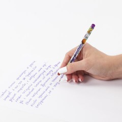 Ручки гелевые ЮНЛАНДИЯ, НАБОР 12 ЦВЕТОВ, БЛЕСТКИ, корпус с печатью, узел 0,7 мм, линия письма 0,5 мм, 142805 Ручки гелевые ЮНЛАНДИЯ, НАБОР 12 ЦВЕТОВ, БЛЕСТКИ, корпус с печатью, узел 0,7 мм, линия письма 0,5 мм, 142805 - фото 8