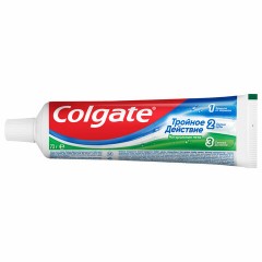 Зубная паста 50 мл COLGATE "Натуральная мята", тройное действие, с фторидом, 7891024128954 Зубная паста 50 мл COLGATE "Натуральная мята", тройное действие, с фторидом, 7891024128954 - фото 3