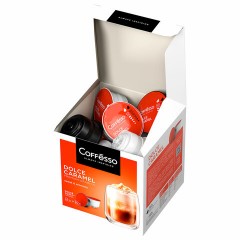 Кофе в капсулах COFFESSO "Dolce Caramel" для кофемашин Dolce Gusto, 8 порций, 102155 Кофе в капсулах COFFESSO "Dolce Caramel" для кофемашин Dolce Gusto, 8 порций, 102155 - фото 7