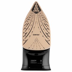 Утюг CENTEK CT-2346, 3200 Вт, керамическое покрытие, антикапля, антинакипь, черный/золотой, CT-2346 GOLD Утюг CENTEK CT-2346, 3200 Вт, керамическое покрытие, антикапля, антинакипь, черный/золотой, CT-2346 GOLD - фото 4