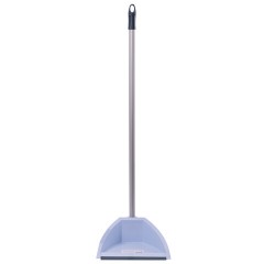 Совок VILEDA PROFESSIONAL с длинной ручкой 85 см, ширина 22 см, зубцы для очистки щеток, резиновая кромка, 146349 - фото 4