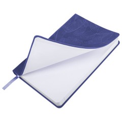 Ежедневник датированный 2026 А5 138x213 мм, BRAUBERG "Foliage", под кожу, гибкий, сиреневый, 117131 - фото 4