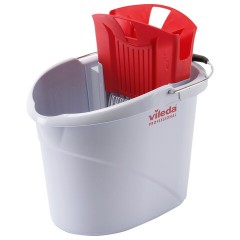 Ведро с отжимом VILEDA PROFESSIONAL "УльтраСпид Мини" 10 л, красный, 129686, 129687