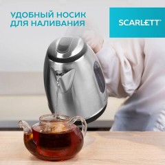 Чайник SCARLETT SC-EK21S88, 1,8 л, 2200 Вт, закрытый нагревательный элемент, стальной Чайник SCARLETT SC-EK21S88, 1,8 л, 2200 Вт, закрытый нагревательный элемент, стальной - фото 12