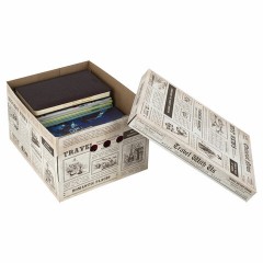 Короб для хранения из плотного микрогофрокартона 330х250х185 мм, КОМПЛЕКТ 4 шт., BRAUBERG HOME "Газета", 271814 Короб для хранения из плотного микрогофрокартона 330х250х185 мм, КОМПЛЕКТ 4 шт., BRAUBERG HOME "Газета", 271814 - фото 7