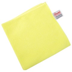 Салфетки VILEDA PROFESSIONAL "МикроТафф Бейс" КОМПЛЕКТ 5 шт., микрофибра, желтый, 36х36 см, 174182 - фото 2