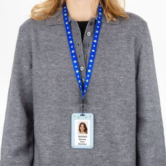 Бейдж вертикальный с 3D-печатью "Капибара" (85х54 мм), лента 45 см, СЛАЙДЕР, FUNSTER (ФАНСТЕР), 238829 - фото 8