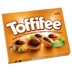 Конфеты шоколадные TOFFIFEE с лесным орехом 250 г, 018745-45/44