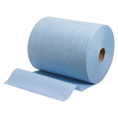 Протирочный нетканый материал KIMBERLY-CLARK Wypall X60, 500 листов в рулоне, 31,5х38 см, голубой, 8371 - фото 3