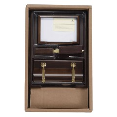 Набор подарочный настольный BESTAR "Apollon" из дерева, 6 предметов, цвет "орех", 236352 - фото 10