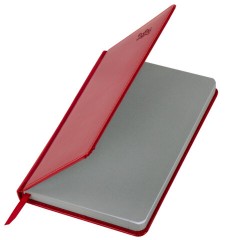 Ежедневник датированный 2026, А5, 138x213 мм, BRAUBERG "Rainbow", под кожу, красный, 117077 - фото 4