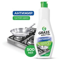 Средство для чистки плит, духовок, грилей от жира/нагара, ГЕЛЬ 500 мл, GRASS AZELIT-GEL, щелочное, 218555 - фото 3