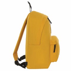 Рюкзак BRAUBERG СИТИ-ФОРМАТ один тон, универсальный, желтый, 41х32х14 см, 225378 - фото 4