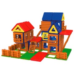 Магнитный конструктор MEGA MAGNETIC BUILD BLOCKS-129 "Построй дом", 129 деталей, BRAUBERG KIDS, 663850 - фото 2