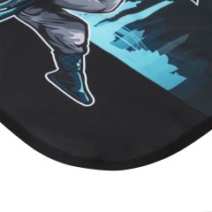 Накидка фартук с нарукавниками для труда ЮНЛАНДИЯ, 46х54 см, "Black Ninja", 271650 Накидка фартук с нарукавниками для труда ЮНЛАНДИЯ, 46х54 см, "Black Ninja", 271650 - фото 3