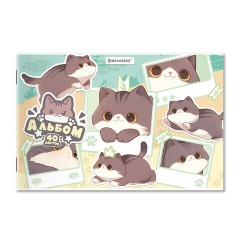 Альбом для рисования А4 40 л., скоба, обложка картон, BRAUBERG, 203х288 мм, кросс-серия "МИЛЫЕ КОТЫ", 107351 - фото 4