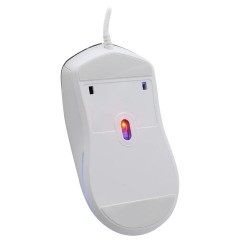 Мышь проводная DEFENDER Arga GM-049, 1200/1800/2400/3600 dpi, 5 кнопок + 1 колесо-кнопка, белый, 52048 - фото 5