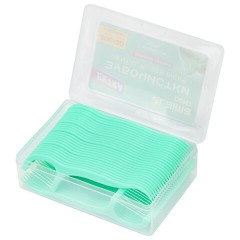 Зубочистки-флоссеры с зубной нитью "200 шт. (4х50 шт.) + 20 в подарок!", в боксе, ВКУС МЯТЫ, LAIMA DENT, 609407 - фото 10