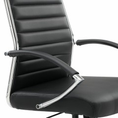 Кресло офисное BRABIX "Style EX-528", экокожа, хром, черное, 531947 Кресло офисное BRABIX "Style EX-528", экокожа, хром, черное, 531947 - фото 11