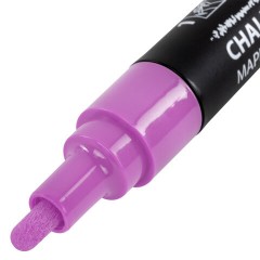 Маркер меловой CHALK LIQUID MARKER, ФИОЛЕТОВЫЙ, 3 мм, стираемый, BRAUBERG "CHALK", 152588 - фото 5