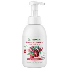 Мыло-пенка гипоаллергенное для рук и тела 500 мл, SYNERGETIC "Ягодный мусс", дозатор, 105006 Мыло-пенка гипоаллергенное для рук и тела 500 мл, SYNERGETIC "Ягодный мусс", дозатор, 105006 - фото 16