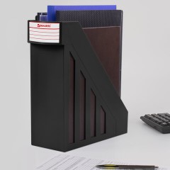 Лоток вертикальный для бумаг, увеличенная ширина (277х100х290 мм), BRAUBERG-MAXI, черный, 231050 Лоток вертикальный для бумаг, увеличенная ширина (277х100х290 мм), BRAUBERG-MAXI, черный, 231050 - фото 6