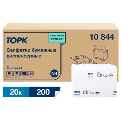 Салфетки TORK (Система N4) Xpressnap Universal, 2-слойные, КОМПЛЕКТ 20 шт., 200 шт., белые, 10844 Салфетки TORK (Система N4) Xpressnap Universal, 2-слойные, КОМПЛЕКТ 20 шт., 200 шт., белые, 10844 - фото 3