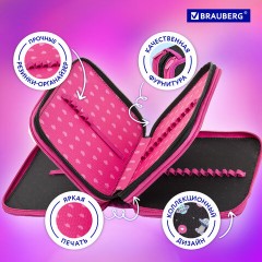 Пенал BRAUBERG, 3 отделения, полиэстер, 21х14 см, "Space sweets", 272332 Пенал BRAUBERG, 3 отделения, полиэстер, 21х14 см, "Space sweets", 272332 - фото 11
