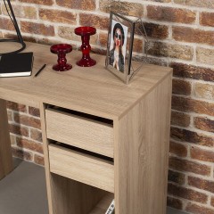 Стол письменный/компьютерный BRABIX "Scandi CD-017", 900х450х750 мм, 2 ящика, дуб сонома, 641895, ЦБ013706-2 - фото 7