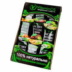 Пастила VITAMINOS фруктовое ассорти (яблоко, абрикос, слива, вишня, лимон), 400 г - фото 2