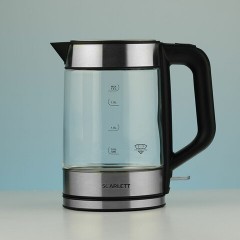 Чайник SCARLETT SC-EK27G101, 1,8 л, 2200 Вт, закрытый нагревательный элемент, стекло, черный Чайник SCARLETT SC-EK27G101, 1,8 л, 2200 Вт, закрытый нагревательный элемент, стекло, черный - фото 14