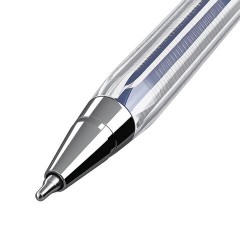 Ручка шариковая масляная ERICH KRAUSE "Ultra-10", СИНЯЯ, корпус прозрачный, узел 0,7 мм, линия письма 0,26 мм, 13873 - фото 5