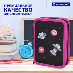 Пенал BRAUBERG, 3 отделения, полиэстер, 21х14 см, "Space sweets", 272332 Пенал BRAUBERG, 3 отделения, полиэстер, 21х14 см, "Space sweets", 272332 - фото 13