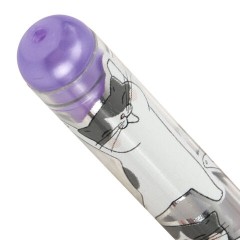 Ручки гелевые МЕТАЛЛИК BRAUBERG KIDS "CUTE ANIMALS", НАБОР 6 ЦВЕТОВ, корпус с печатью, узел 1 мм, линия письма 0,7 мм, 144440 - фото 7