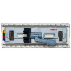 Насадка МОП плоская 40 см, VILEDA PROFESSIONAL "МикроЛайт Макси Спид Про", уши (ТИП УВ) микрофибра / скраб, 167292 - фото 11
