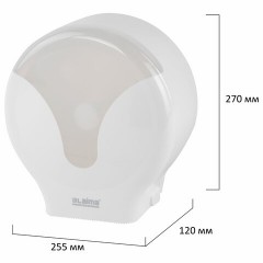 Диспенсер для туалетной бумаги EXTRA LAIMA PROFESSIONAL, (Система Т2), малый, белый, ABS-пластик, 609474, 303822 Диспенсер для туалетной бумаги EXTRA LAIMA PROFESSIONAL, (Система Т2), малый, белый, ABS-пластик, 609474, 303822 - фото 7