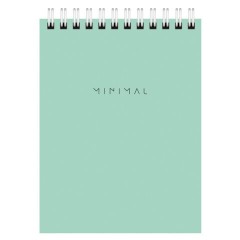 Блокнот МАЛЫЙ ФОРМАТ А6 108х145 мм, 40 л., гребень, картон, клетка, BRAUBERG "Minimal Pastel", 116429 - фото 5