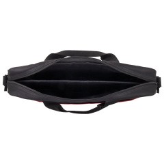 Сумка портфель BRAUBERG PRACTICAL с отделением для ноутбука 15,6", "Red line", черная, 29х40х7 см, 270829 - фото 9