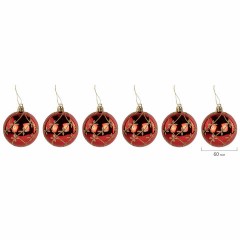 Шары ёлочные НАБОР 24 шт., 6 см, "Red&Gold", пластик, красные/золото, туба, ЗОЛОТАЯ СКАЗКА, 592169 Шары ёлочные НАБОР 24 шт., 6 см, "Red&Gold", пластик, красные/золото, туба, ЗОЛОТАЯ СКАЗКА, 592169 - фото 7