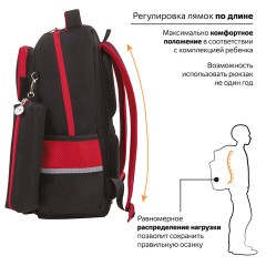 Рюкзак ЮНЛАНДИЯ COMPLETE, с пеналом в комплекте, эрго-спинка, "Anime boy", 42х29х14 см, 272053 Рюкзак ЮНЛАНДИЯ COMPLETE, с пеналом в комплекте, эрго-спинка, "Anime boy", 42х29х14 см, 272053 - фото 11