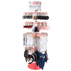 Стойка-вертушка настольная MONTE VITA (МОНТЕ ВИТА), 108х44см, 4 ряда, 22 крючка, 507506 - фото 7