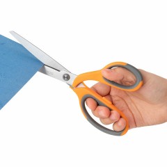 Ножницы BRAUBERG "PROFESSIONAL" 3 шт. (135, 180, 210 мм), серо-оранжевые ручки, ВЫГОДНАЯ УПАКОВКА, 272981 Ножницы BRAUBERG "PROFESSIONAL" 3 шт. (135, 180, 210 мм), серо-оранжевые ручки, ВЫГОДНАЯ УПАКОВКА, 272981 - фото 9