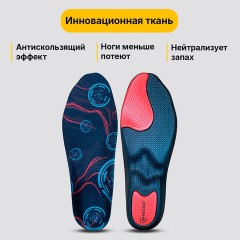 Стельки для обуви АНАТОМИЧЕСКИЕ С АМОРТИЗАТОРОМ размер RU 36-39/EU 37-40, SHEGRA (ШЕГРА), 702305 - фото 12