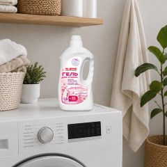 Гель для стирки всех видов тканей универсальный 1,5 л, LAIMA PROFESSIONAL "Цветущая сакура", 702186 - фото 6