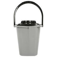 Ведро 10 л для уборки КОМПЛЕКТ с ОТЖИМОМ для веревочных и ленточных МОПов, 24х35х24 см, YORK, 70020 - фото 8