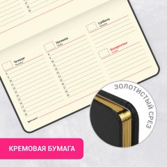 Еженедельник недатированный МАЛЫЙ ФОРМАТ 95х155 мм, А6, BRAUBERG "Iguana", под кожу, 64 л., черный, 114480 Еженедельник недатированный МАЛЫЙ ФОРМАТ 95х155 мм, А6, BRAUBERG "Iguana", под кожу, 64 л., черный, 114480 - фото 15